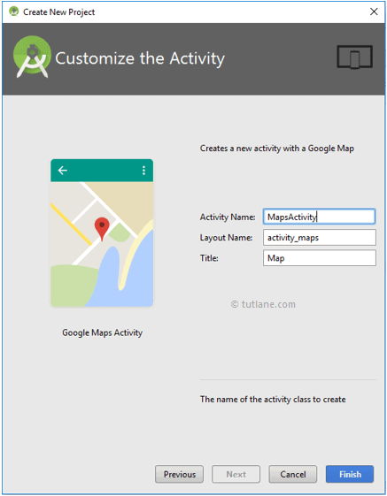 Android Customize Google Maps Activity