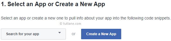 Android Integrate Facebook - Create a New App in Facebook Developer site