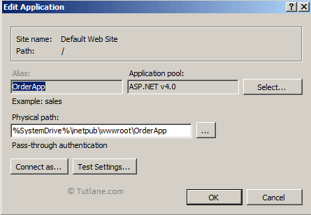 Edit Application Pool in IIS for Web Deploy