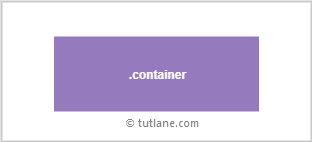 Bootstrap Container Class Example Result