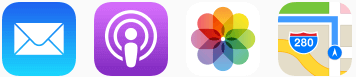 iOS Apps with Icons Sample Example
